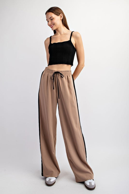 Striped Wide Leg Pants