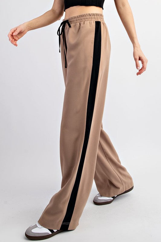 Striped Wide Leg Pants