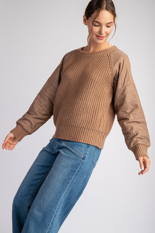 Raglan Sleeve Sweater Top