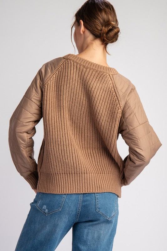 Raglan Sleeve Sweater Top